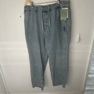 H&M Blue Flare Wide Leg Jeans Comfortable Fit